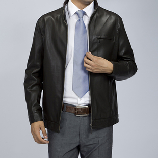  包邮 年春装新款男士皮衣男真皮皮衣 皮夹克男外套 特价