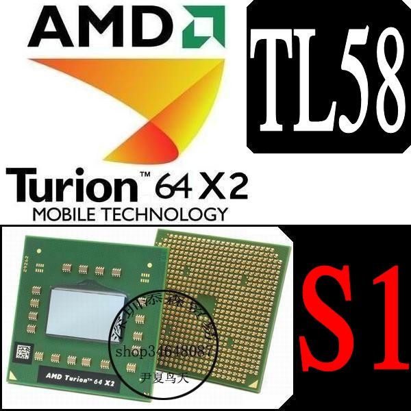 AMD Turion 64 X2 TMDTL58HAX5DC TL58 5DM   638 抢购价
