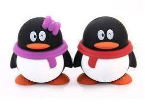 QQ音箱闪亮登场 Q<em>哥哥</em>Q<em>妹妹</em> 直插U盘<em>MP3</em>/M