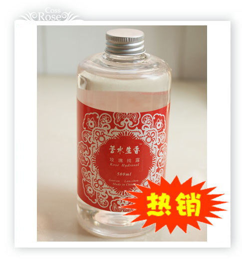 甘肃原产地100%纯天然玫瑰纯露2009新品(玫瑰水玫瑰花水)1000ml