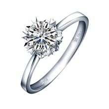 ��Swarovski���� 50���ܴ󸣿�ѩ����� ����ָŮ pt950��sona