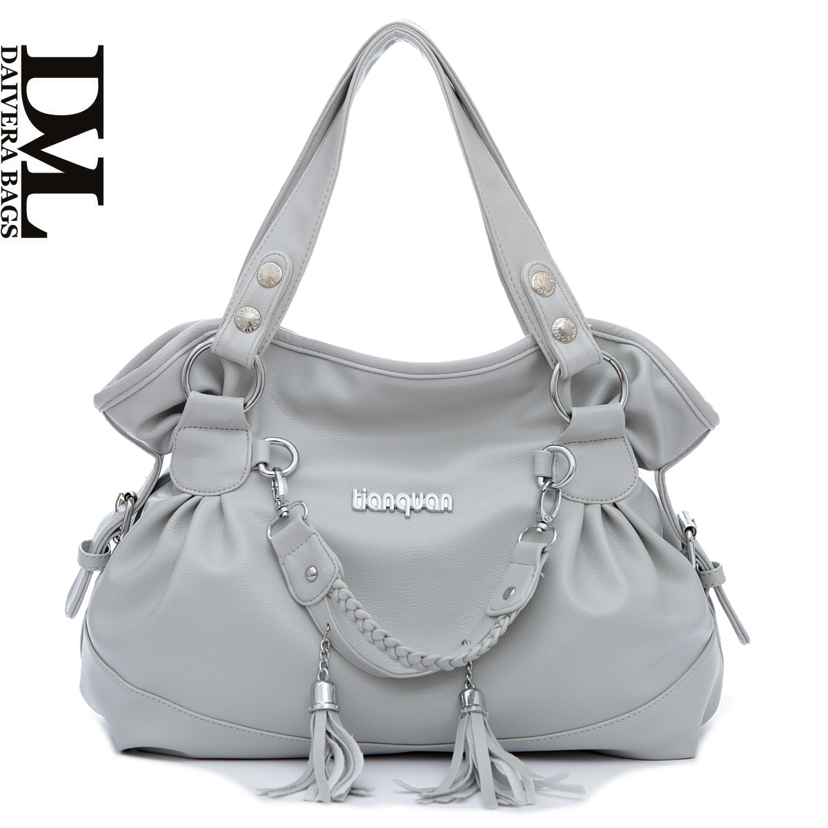 时尚流苏单肩女包...