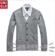 Свитер мужской Uniqlo предлагает оригинальные кардиган