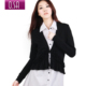 OSA2011新冬装新品女装韩版大码长袖外套V领针织衫 开衫 女W00702