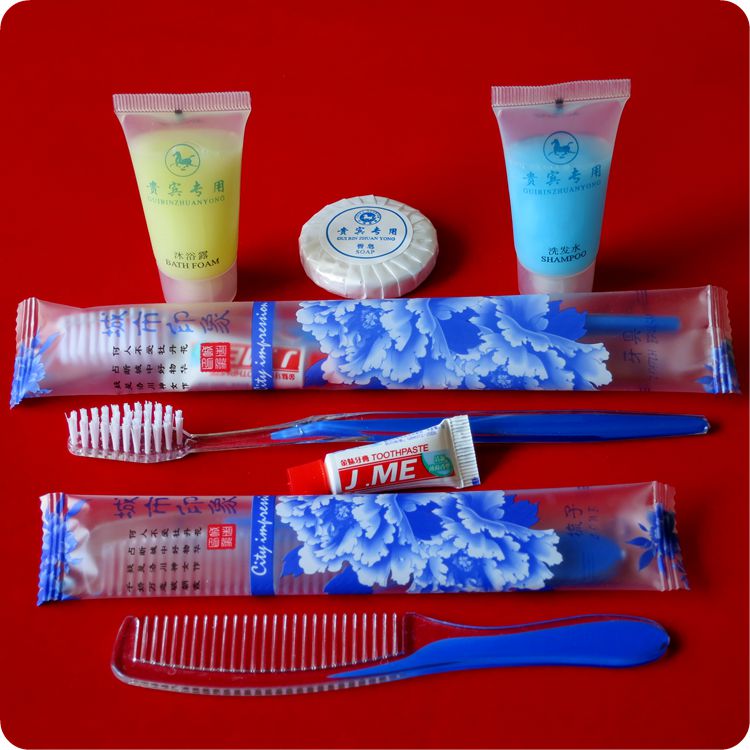 酒店賓館壹次性雙色牙具六件套/六小件/青花雙色六合壹套裝在類目 洗護清潔劑/衛生巾/紙/香薰, 洗髮沐浴/個人清潔, 口腔護理, 牙刷/口腔清潔工具中 - 來自Buy2taobao.com提供專業的淘寶代購服務