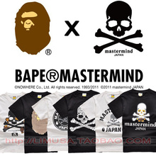 BAPE APE X MASTERMIND MMJ ��������2012�¿����T���ϼ�