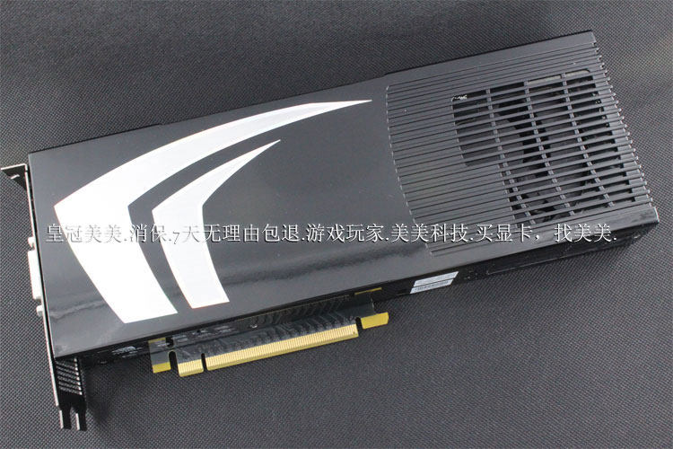 双卡霸王!!NVIDIA原厂 原装 9800GX2 1GB 512位追击GTX460 GTX560
