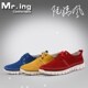 【火爆热销中】Mr.ing 阮清风牛超软透气情侣休闲鞋F319^@^
