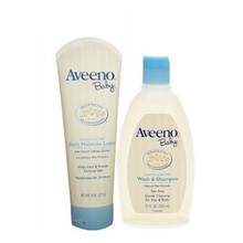 ����Aveeno Baby 227g�������¶+354mlϴ����ԡ¶��ֵ��װ ����