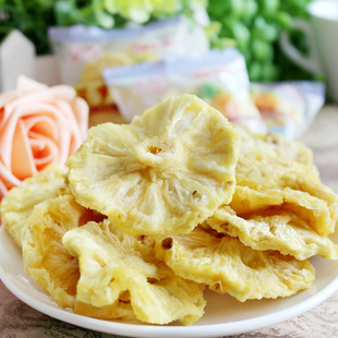  琪凯菠萝片 菠萝干菠萝圈 凤梨果干  独立小包装 200g