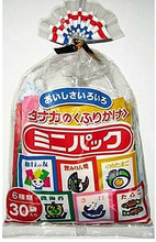 满200包邮日本田中鲑鱼/鳕鱼/鸡蛋/小鱼等6种口味拌饭料30袋组合