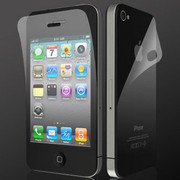 RG iphone4 4s保护屏手机贴膜 高透膜 磨砂膜 镜面膜 全身前后膜