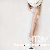 ITEM时尚单品 15D超薄高筒袜 蕾丝花边 高筒袜（15色入）