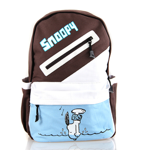  Snoopy/史努比 双肩包女背包韩版休闲卡通背包电脑双肩包