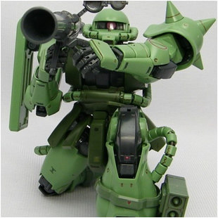 【推荐】高高模型 MG020 MS-06J 重力战线 绿扎古高达 (无支架)