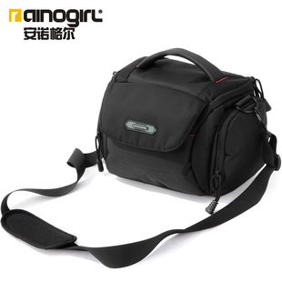  安诺格尔 特价包邮时尚数码单反相机包 单肩摄影包/斜挎摄像机包