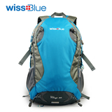 Wissblue28L户外双肩包 登山包旅行包男 女防水旅游背包 特价正品