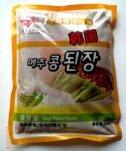  特价促销 韩国食品 韩国大酱 韩国美味思大酱500克袋装