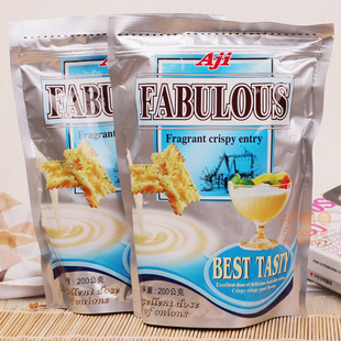  马来西亚进口食品 AJI惊奇饼干 优格洋葱200/220g！香葱饼干味美