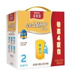 多美滋金装金盾贝护延续较大婴幼儿配方奶粉2段400g*4