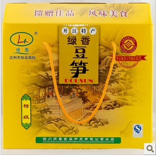 Green bean shoots Sichuan specialty Orthodox school Kaijiang Soy Bean shoots Beans and beans tendons 2 jin Gift Boxedin the Snacks/Nuts/Specialty , Dougan products/Dry vegetables , Tofu category - from Buy2taobao.com to provide professional Taobao agent buy service