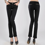 物女士长裤2012冬装新品哈伦裤女加绒<em>加厚</em>长