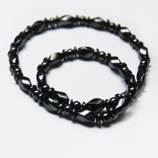 19.9 2012男士黑胆石磁铁项链\/保健磁疗项链男
