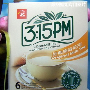  町田零食*香醇~台湾三点一刻经典原味奶茶(20G*6包)120G