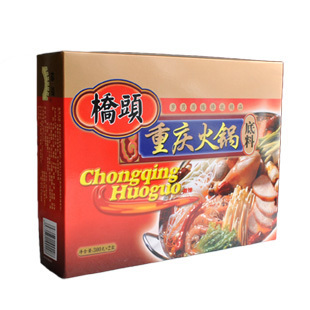  重庆特产四川特色美食食品桥头牌火锅底料礼盒装 送礼佳品 600克