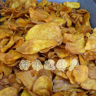  河南特产 信阳油炸红薯片 香脆休闲食品 美味零食 自制特色美食