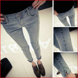 春装2014新款女装长裤<em>少女装</em>休闲百搭小脚铅