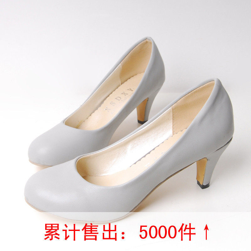菲菲 女鞋  2010新款甜美韩版李孝利高雅尖头千百丽人瘦高跟单鞋子