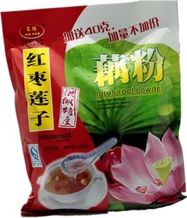  【10袋包邮】 湖北洪湖特产 家瑶 红枣莲子藕粉 速溶 实惠装