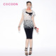 COCOON可可尼2012新品时尚波点连衣裙女款202303019原价948