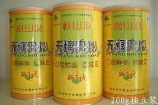  无糖食品 无糖肉松 200克/桶 横山牌肉松 口感鲜美
