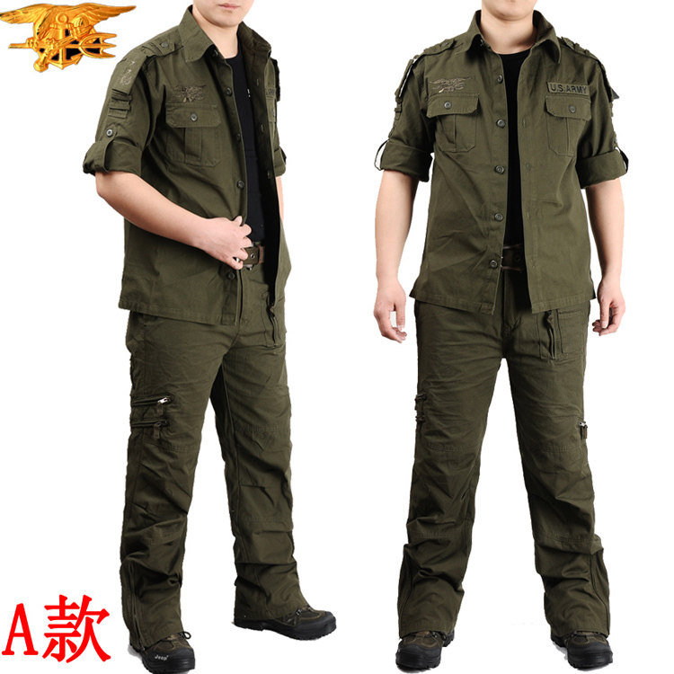 Seals uniform set camouflage suit men's special suit male American outdoor training dress suit