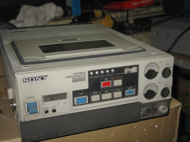 索尼 VO-6800OPS 广播级摄像机磁带仓(背包机