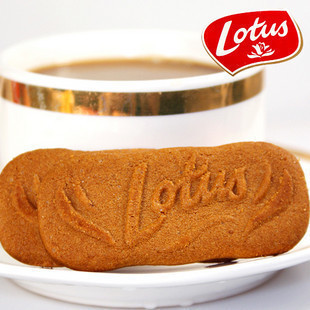  比利时进口零食品 lotus和情焦糖饼干/咖啡伴侣 250g*3包 包邮