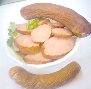  清真食品东北土牛肉肠 伊斯兰回民香肠 火腿肠  真空包装 300g