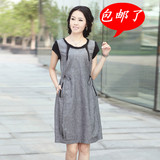 专柜正品 花苞圆领气质韩版连衣裙 2012夏款新品 江南布衣款 女装