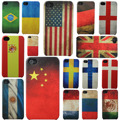 爆款 经典国旗 美国 英国 iphone4 4s 外壳手机套 复古 贴皮