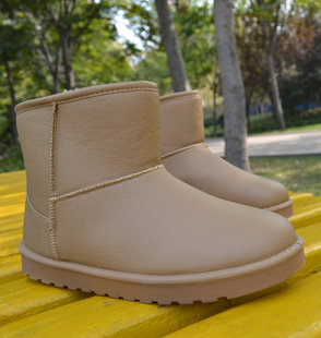  包邮冬季情侣雪地靴中低筒时尚男式靴韩版潮流短靴保暖棉靴羊毛靴