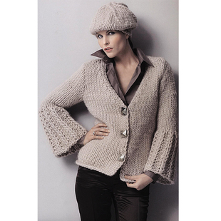 【xhlzz】韩国外贸原*单 手工<em>粗线</em>棒针大<em>毛衣外</em>