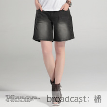 播 冒险者 夏季新品 女装热裤大码牛仔短裤 BDE2KN0623