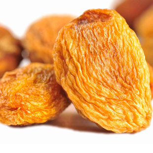  丝路宝典 新疆特产果干零食 蜜饯果脯无添加大白杏干200g三件包邮