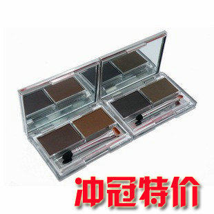 1210/卡姿兰双效眉粉 3.6g 双色 专柜正品