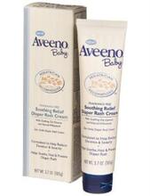 美国直邮 Aveeno天然燕麦宝宝舒缓尿布疹霜/护臀膏105g 治疗红pp