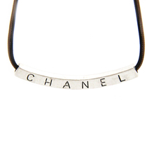 Trilla suelo tibetano plata letras de Chanel collar unisex