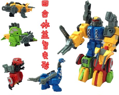 合体玩具星猫历险记擎天柱大黄蜂变形金刚\/恐龙暴龙合体战队玩具-淘宝网