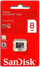 正品闪迪Sandisk 8G MicroSDHC(TF) 小米手机 SD存储卡 假一赔十